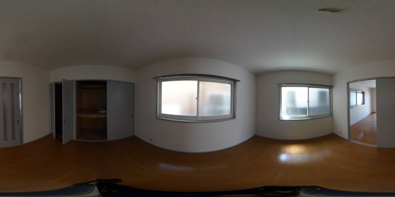 パノラマ画像洋室