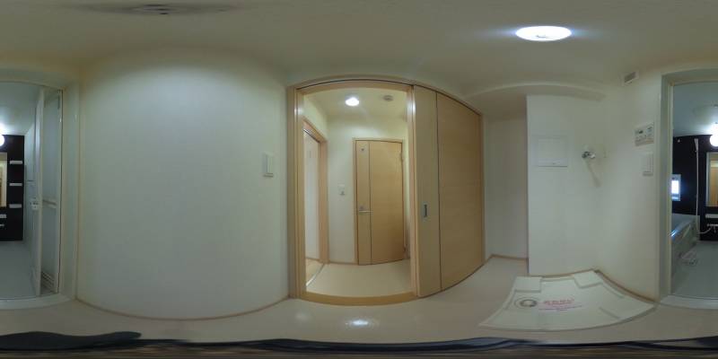 パノラマ画像洗面所