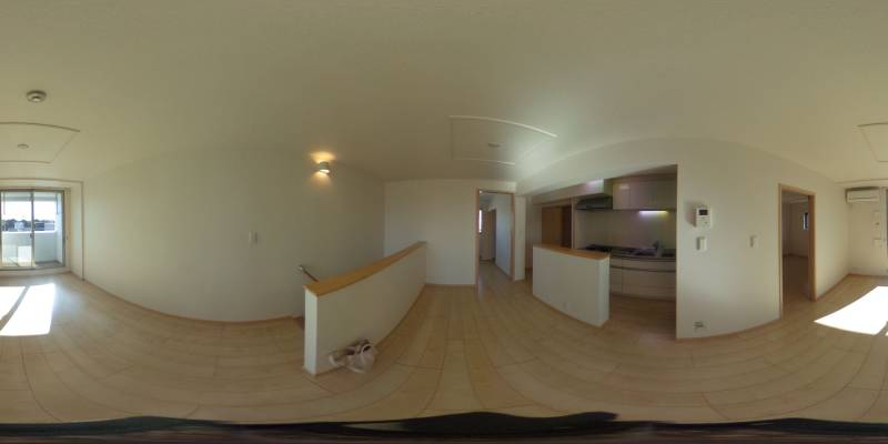 パノラマ画像リビング