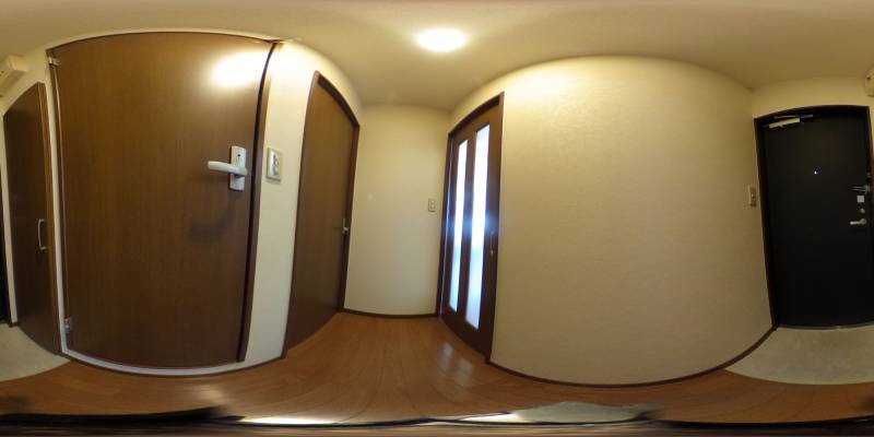 パノラマ画像玄関