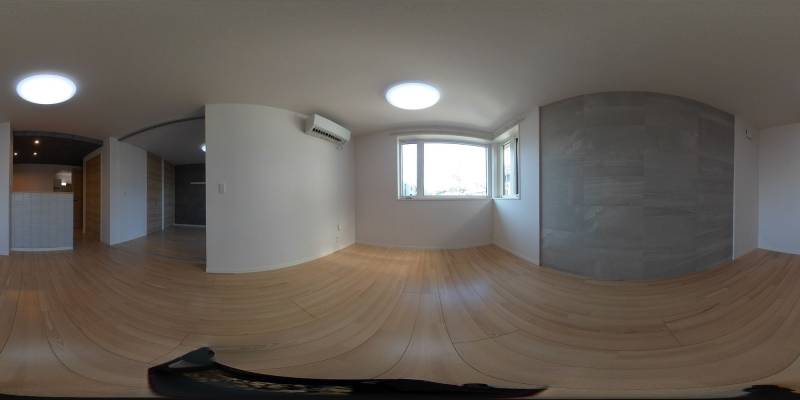 パノラマ画像洋室