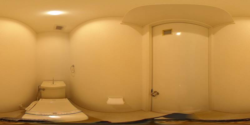 パノラマ画像トイレ