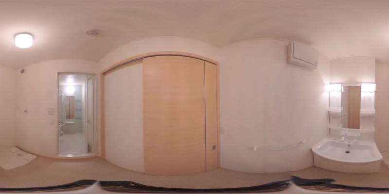 パノラマ画像洗面所