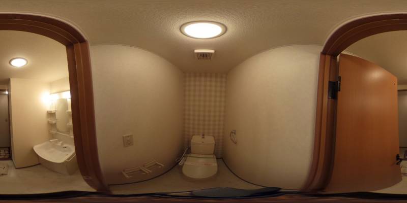 パノラマ画像トイレ