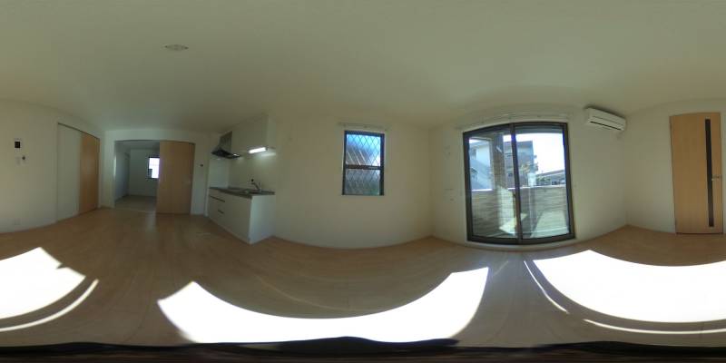 パノラマ画像リビング