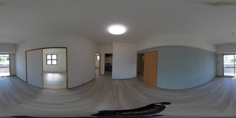 パノラマ画像洋室