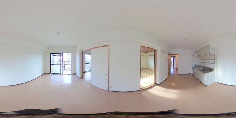 パノラマ画像リビング