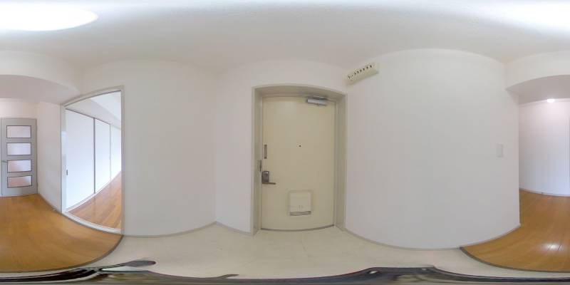 パノラマ画像玄関