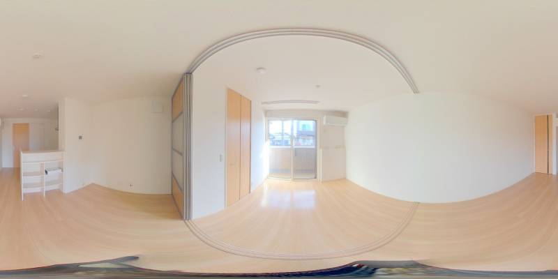 パノラマ画像リビング