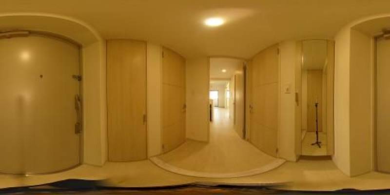 パノラマ画像玄関