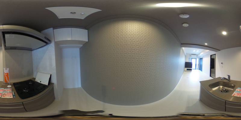 パノラマ画像キッチン