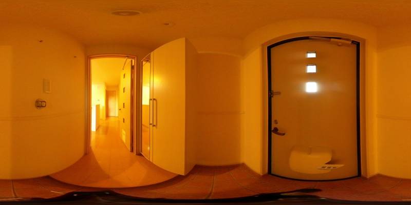 パノラマ画像玄関