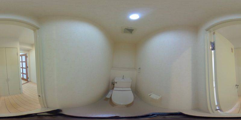 パノラマ画像トイレ