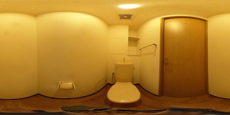 パノラマ画像トイレ