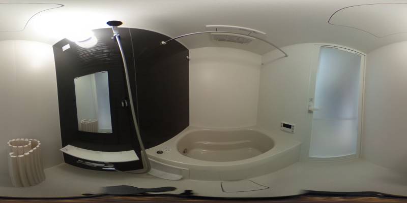 パノラマ画像バスルーム