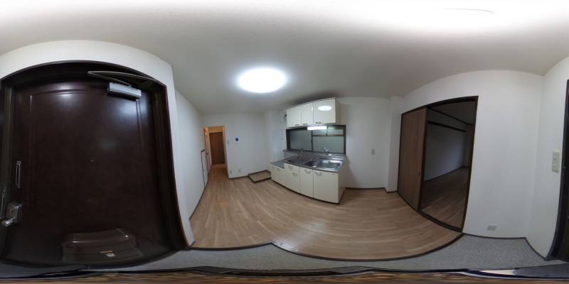 パノラマ画像玄関