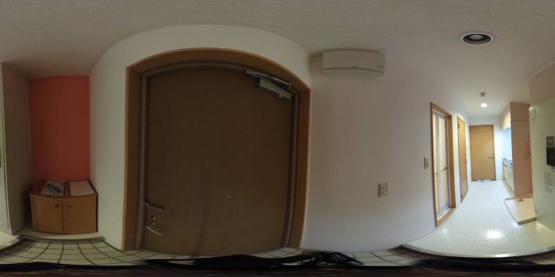 パノラマ画像玄関