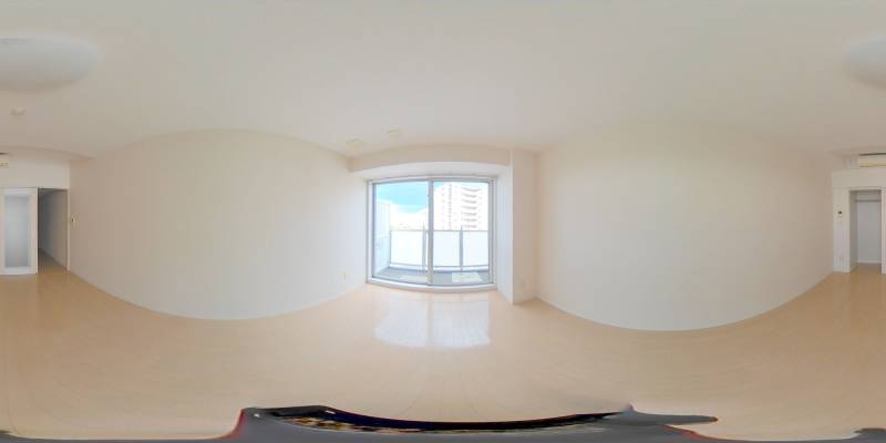 パノラマ画像リビング