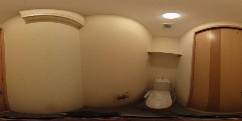 パノラマ画像トイレ