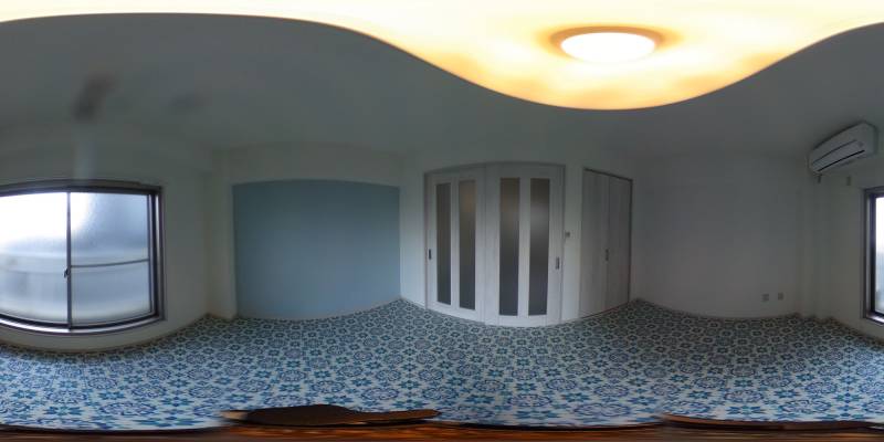 パノラマ画像洋室