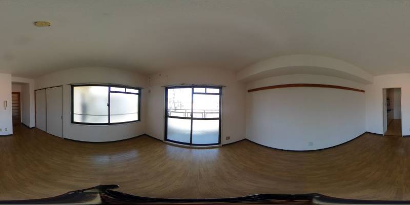 パノラマ画像リビング