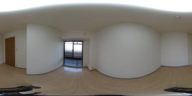 パノラマ画像洋室