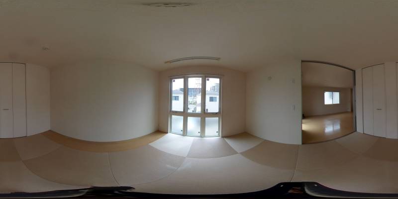 パノラマ画像洋室