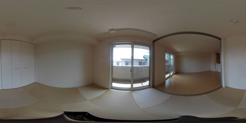 パノラマ画像洋室