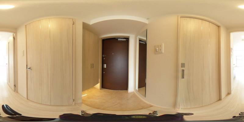 パノラマ画像玄関