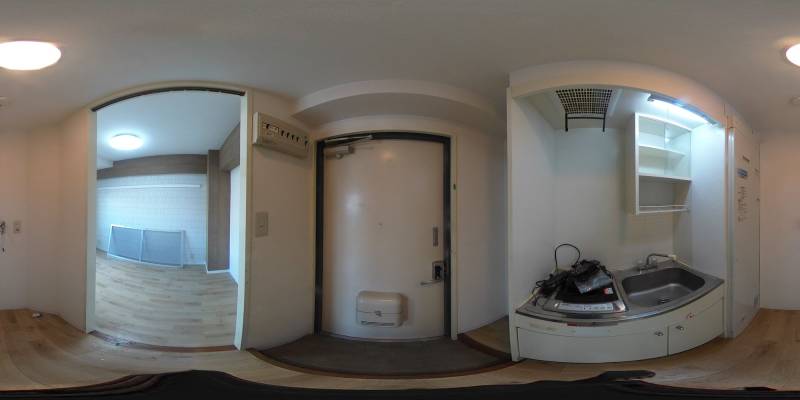 パノラマ画像玄関