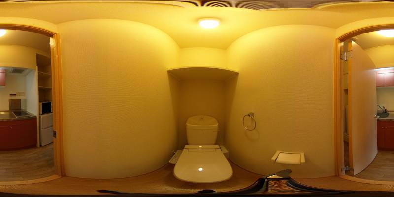 パノラマ画像トイレ