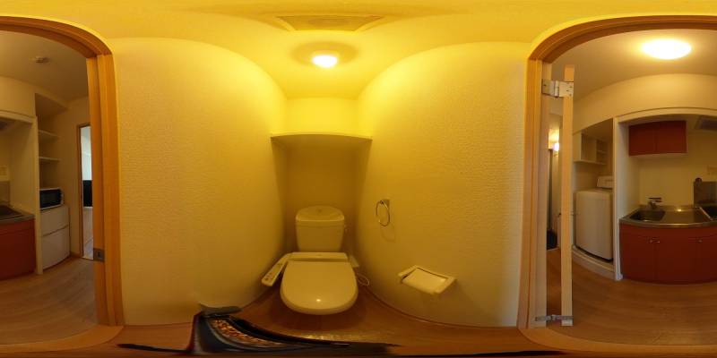 パノラマ画像トイレ