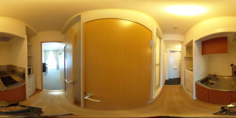 パノラマ画像キッチン