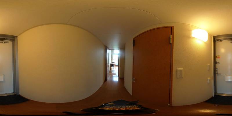 パノラマ画像玄関