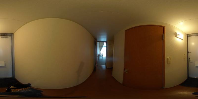 パノラマ画像玄関