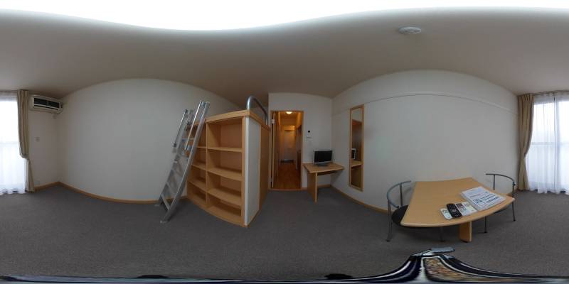 パノラマ画像洋室