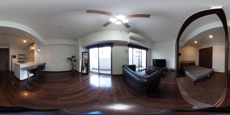 パノラマ画像洋室