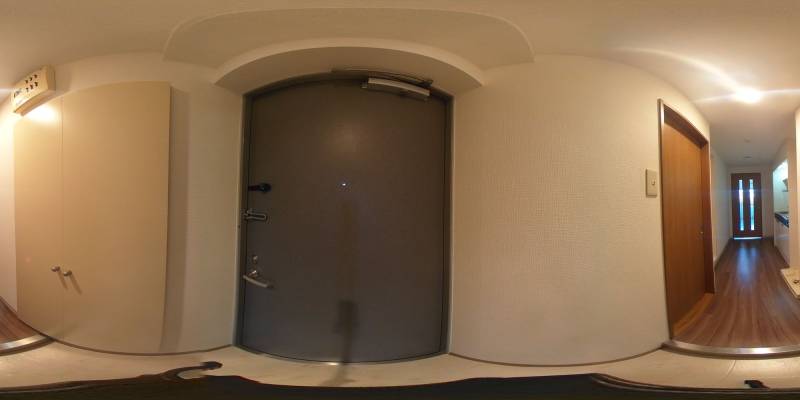 パノラマ画像玄関