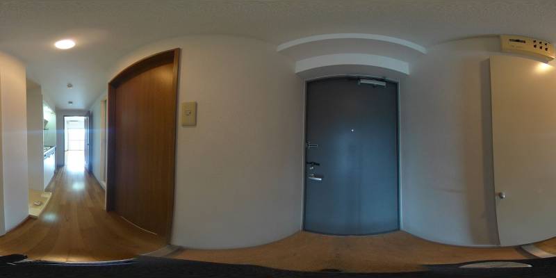 パノラマ画像玄関