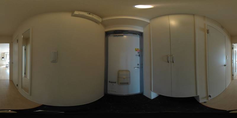 パノラマ画像玄関