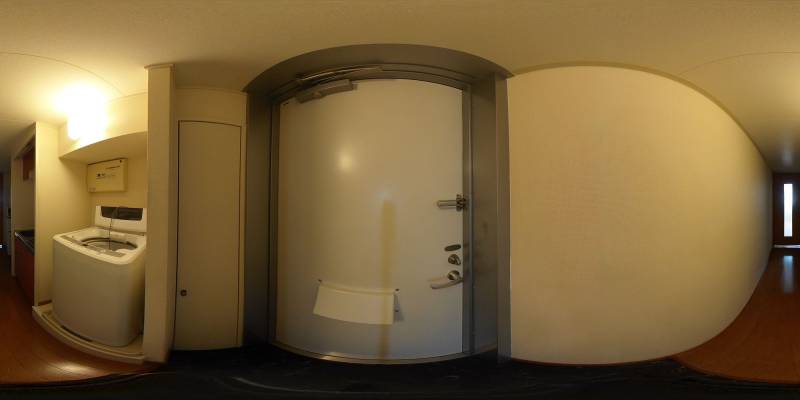 パノラマ画像玄関