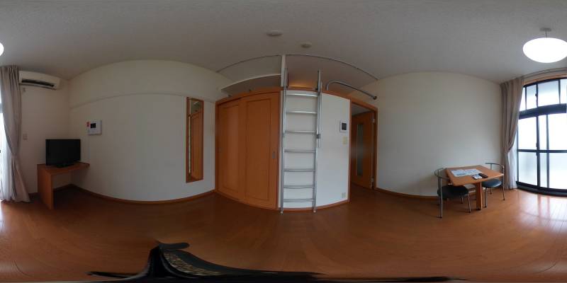 パノラマ画像洋室