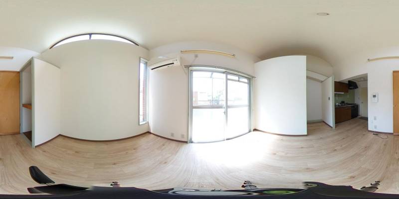 パノラマ画像リビング