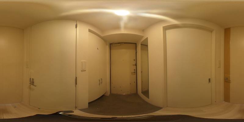 パノラマ画像玄関