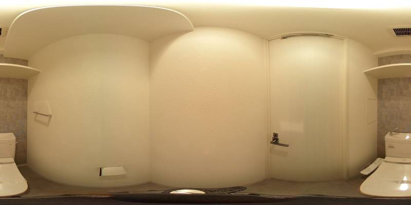 パノラマ画像トイレ