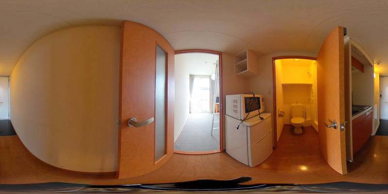 パノラマ画像キッチン