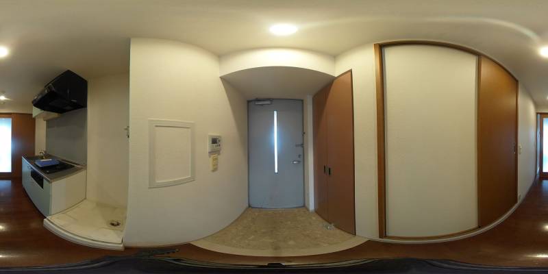 パノラマ画像玄関