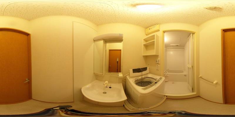 パノラマ画像洗面所