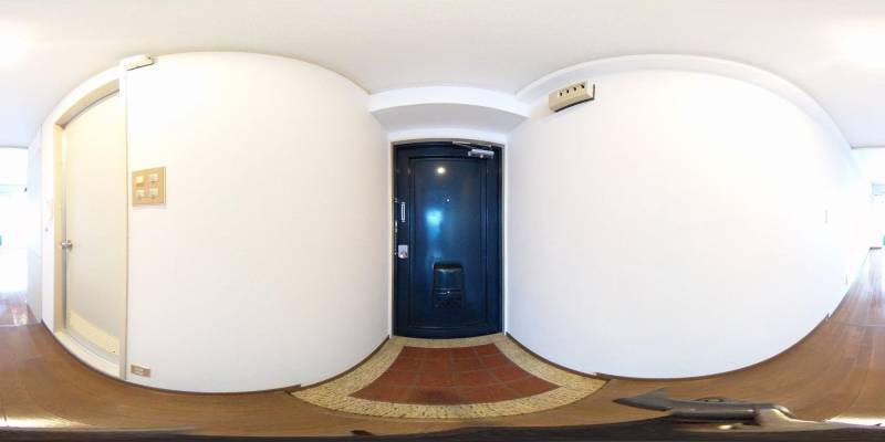 パノラマ画像玄関