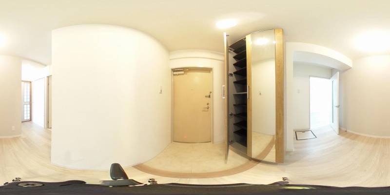 パノラマ画像玄関